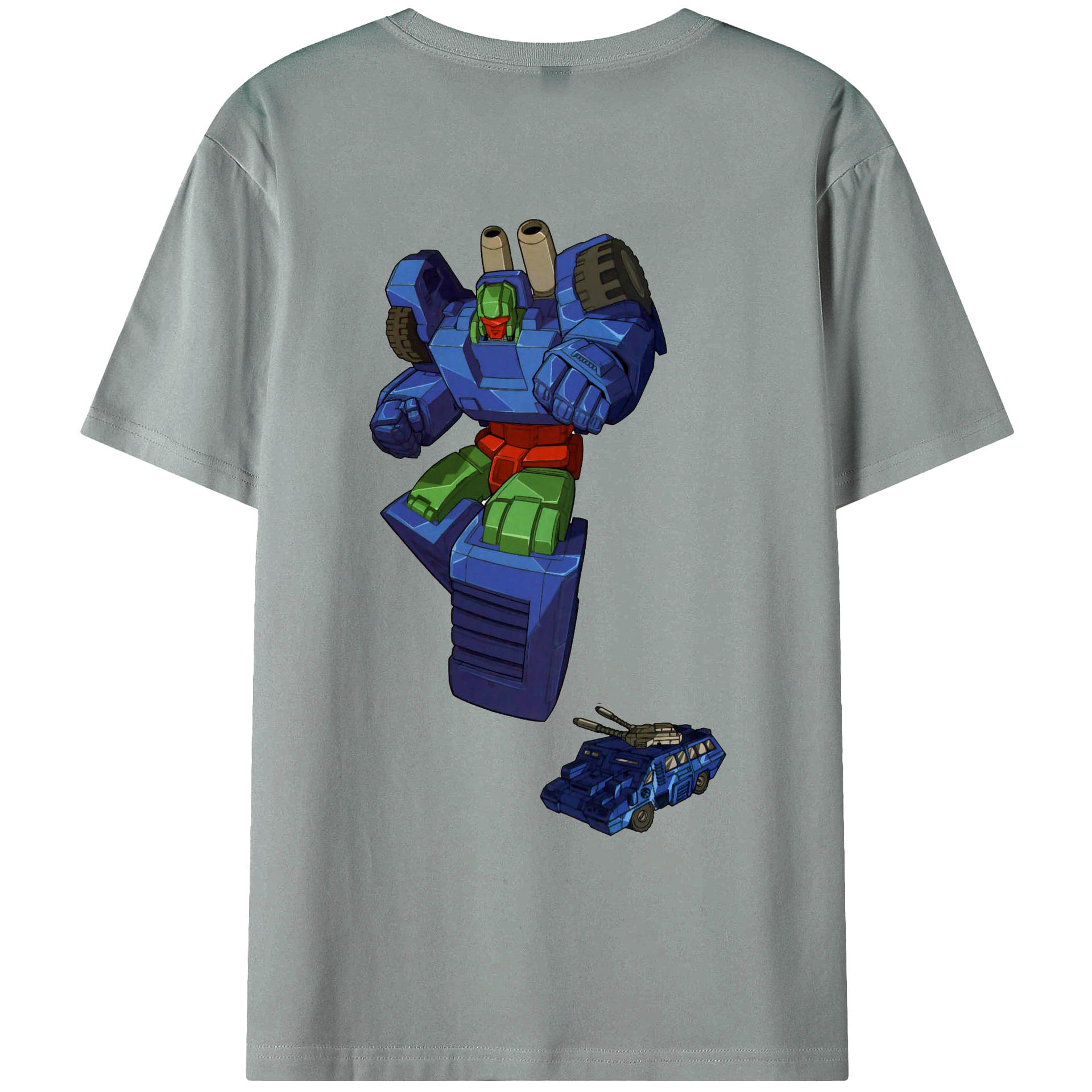 （画像用）  綿100％ メンズ半袖Tシャツ（バックプリント） 通気性